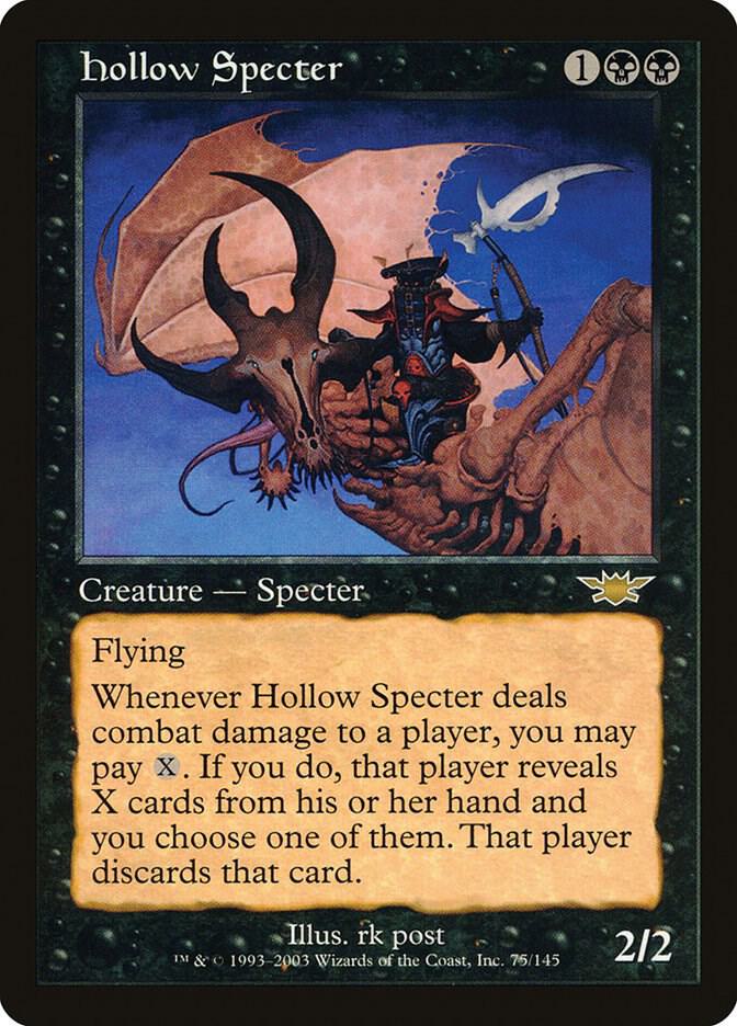 Hollow Specter 75 card from Legions