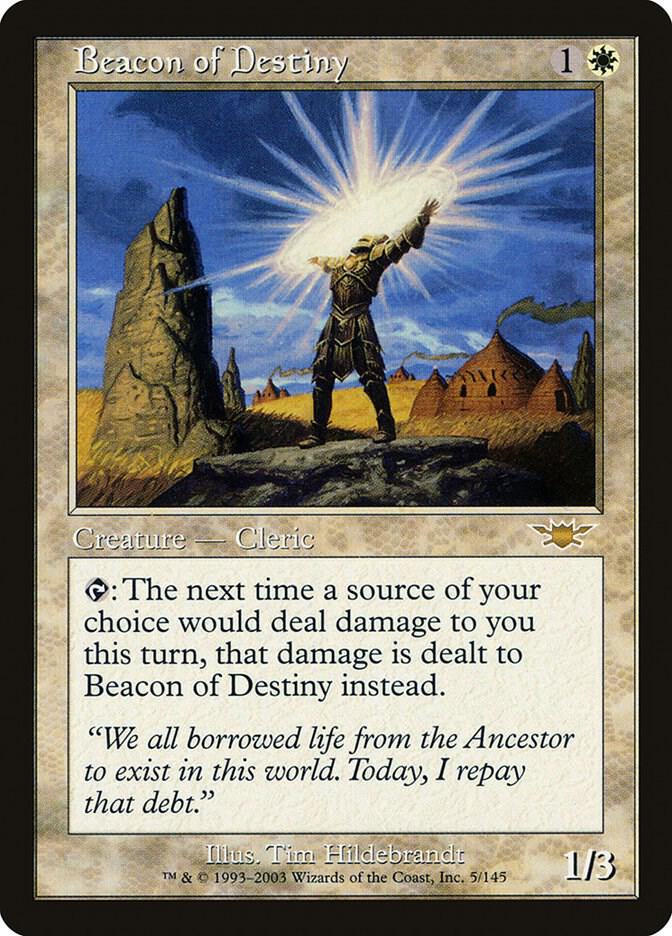 Beacon of Destiny 5 card from Legions