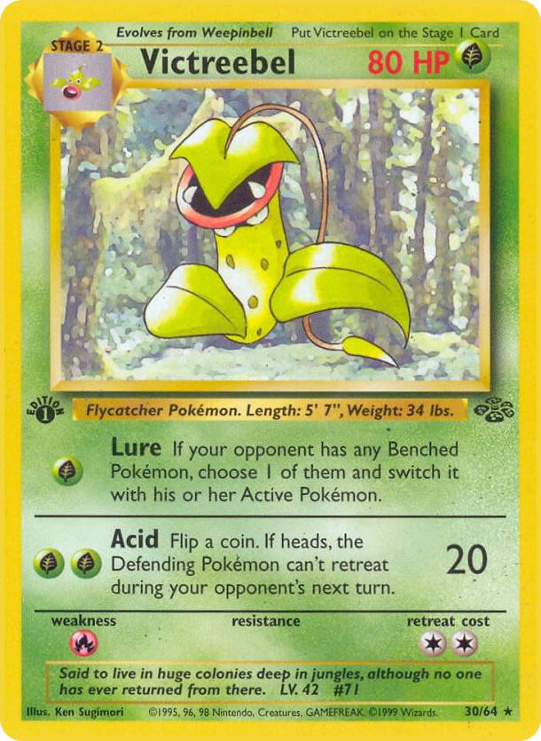 Victreebel (30) 30/64 card from Jungle