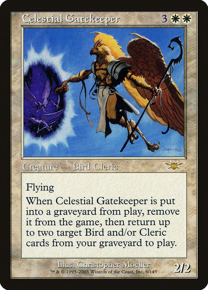 Celestial Gatekeeper 6 card from Legions
