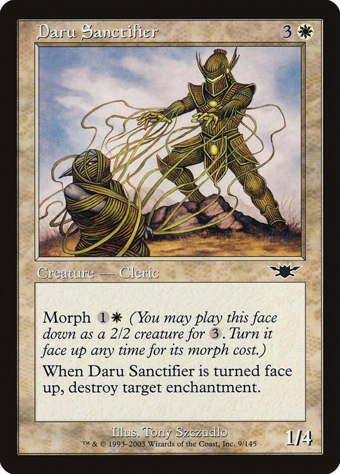 Daru Sanctifier 9 card from Legions