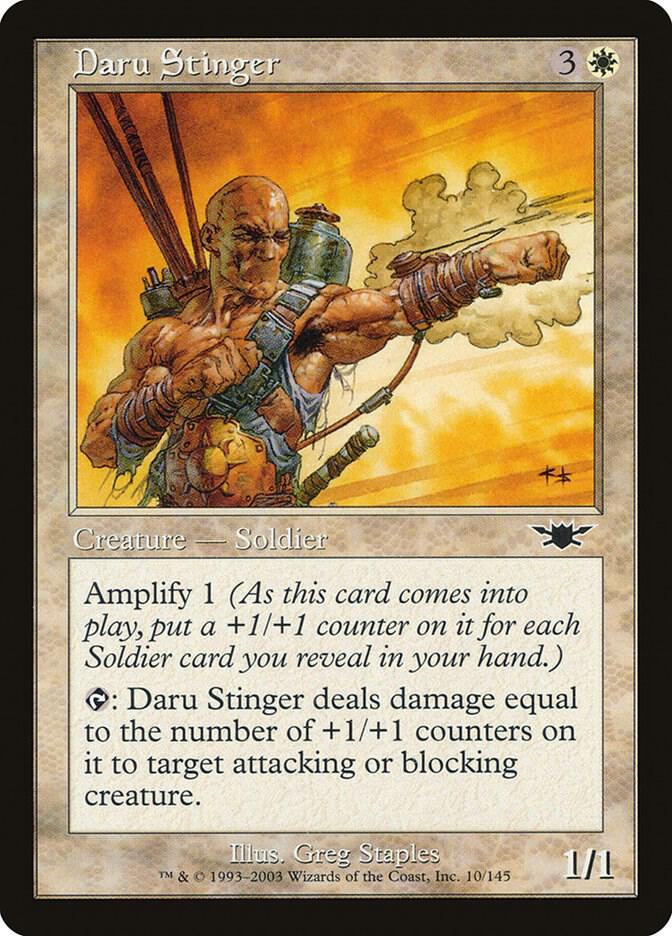 Daru Stinger 10 card from Legions