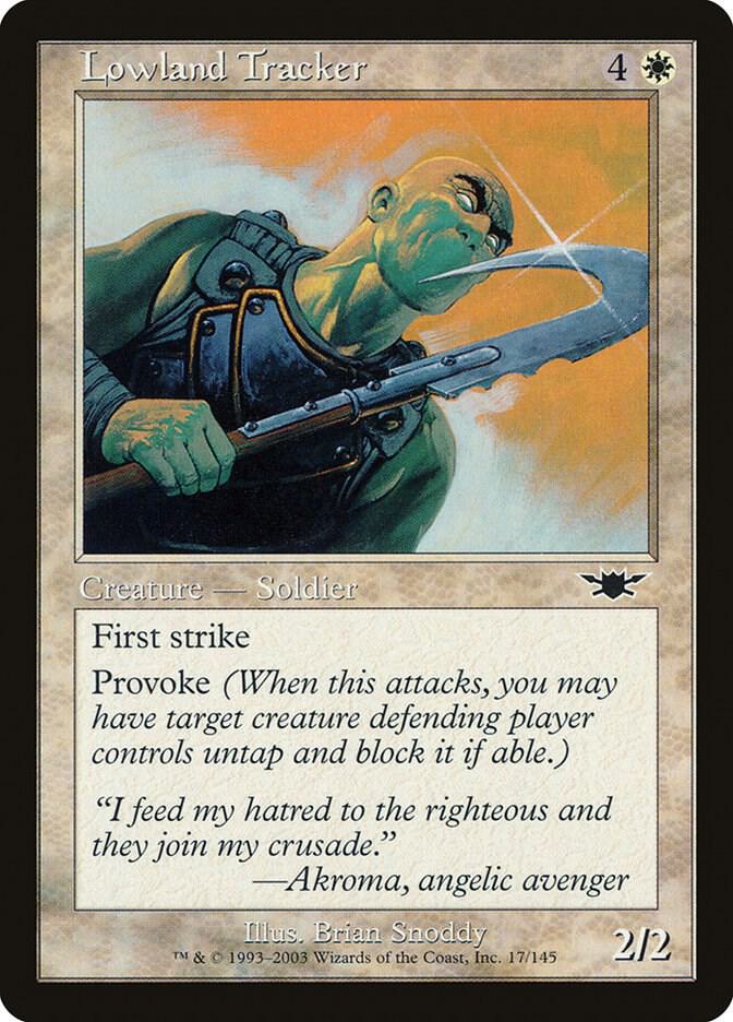 Lowland Tracker 17 card from Legions