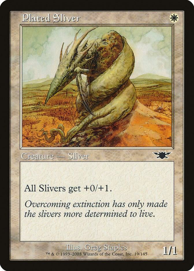 Plated Sliver 19 card from Legions