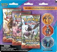 BREAKthrough Mega Evolution 3 Pin Blister card from XY - BREAKthrough