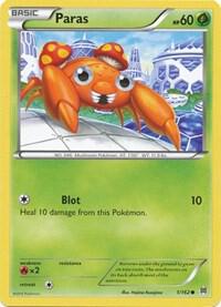 Paras 1/162 card from XY - BREAKthrough
