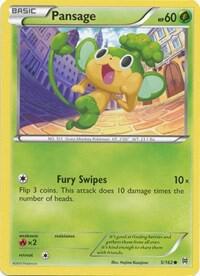 Pansage 5/162 card from XY - BREAKthrough