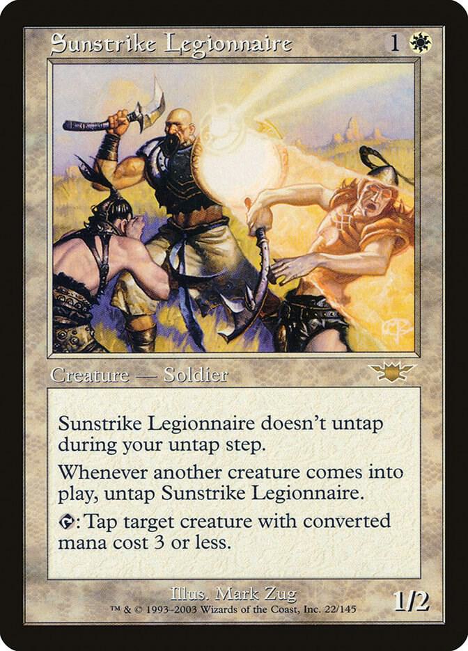 Sunstrike Legionnaire 22 card from Legions