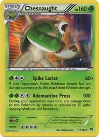 Chesnaught 11/162 card from XY - BREAKthrough
