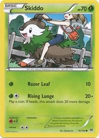 Skiddo 16/162 card from XY - BREAKthrough