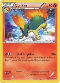 Quilava 19/162 card from XY - BREAKthrough