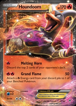 Houndoom EX 21/162 card from XY - BREAKthrough