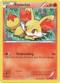Fennekin 25/162 card from XY - BREAKthrough