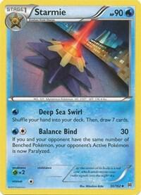 Starmie 30/162 card from XY - BREAKthrough