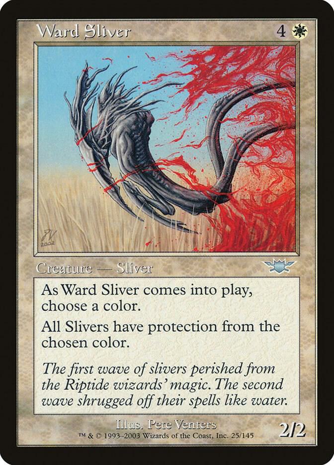 Ward Sliver 25 card from Legions
