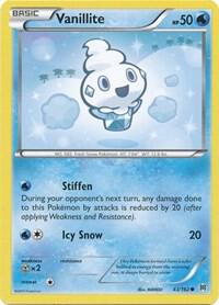 Vanillite 43/162 card from XY - BREAKthrough