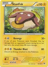 Stunfisk 56/162 card from XY - BREAKthrough