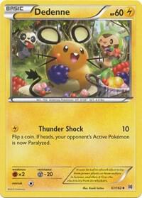 Dedenne 57/162 card from XY - BREAKthrough