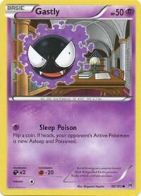 Gastly 58/162 card from XY - BREAKthrough
