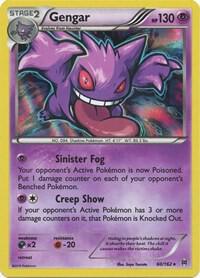 Gengar 60/162 card from XY - BREAKthrough