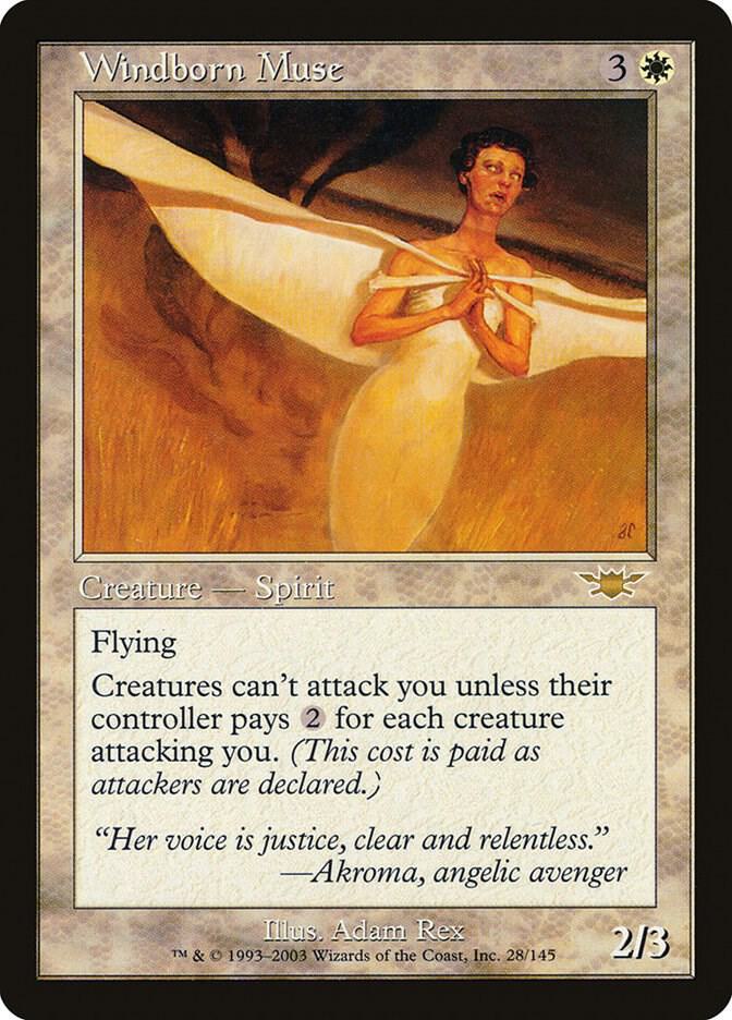 Windborn Muse 28 card from Legions