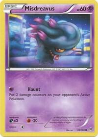 Misdreavus 65/162 card from XY - BREAKthrough