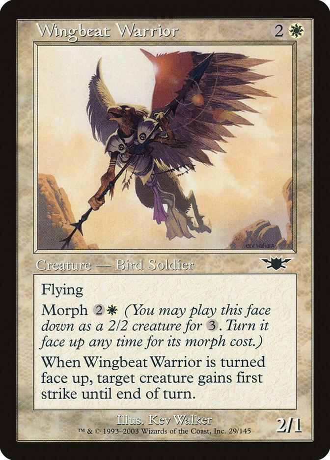 Wingbeat Warrior 29 card from Legions