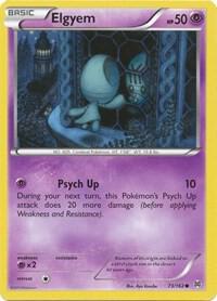 Elgyem 73/162 card from XY - BREAKthrough