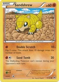 Sandshrew 75/162 card from XY - BREAKthrough