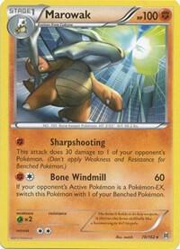Marowak 78/162 card from XY - BREAKthrough