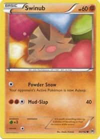 Swinub 80/162 card from XY - BREAKthrough