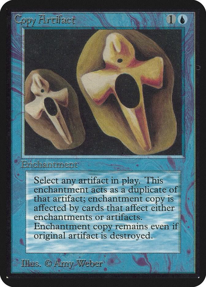 Copy Artifact card from Alpha Edition