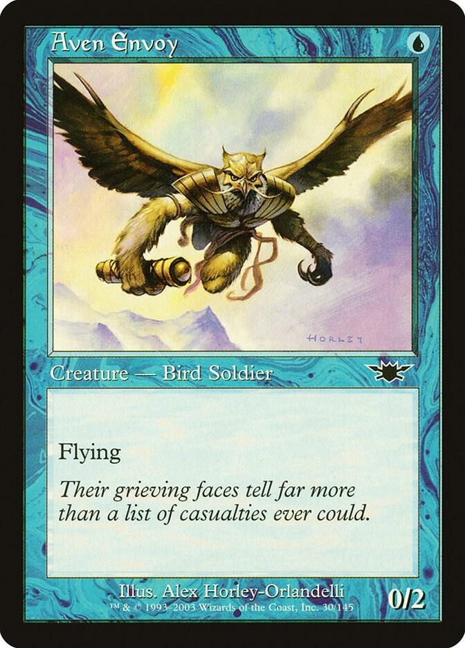 Aven Envoy 30 card from Legions