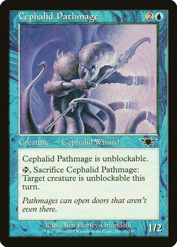 Cephalid Pathmage 31 card from Legions