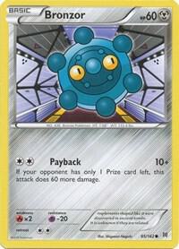 Bronzor 95/162 card from XY - BREAKthrough
