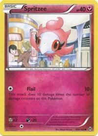 Spritzee 105/162 card from XY - BREAKthrough