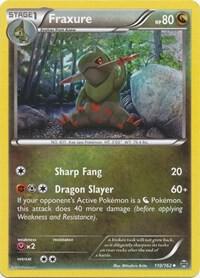 Fraxure 110/162 card from XY - BREAKthrough