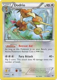 Dodrio 117/162 card from XY - BREAKthrough