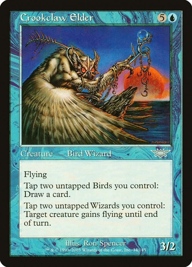 Crookclaw Elder 34 card from Legions