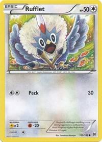 Rufflet 129/162 card from XY - BREAKthrough