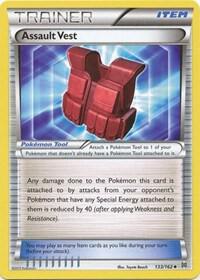 Assault Vest 133/162 card from XY - BREAKthrough