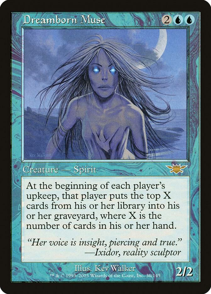 Dreamborn Muse 36 card from Legions