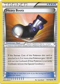 Heavy Boots 141/162 card from XY - BREAKthrough