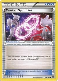 Mewtwo Spirit Link 144/162 card from XY - BREAKthrough