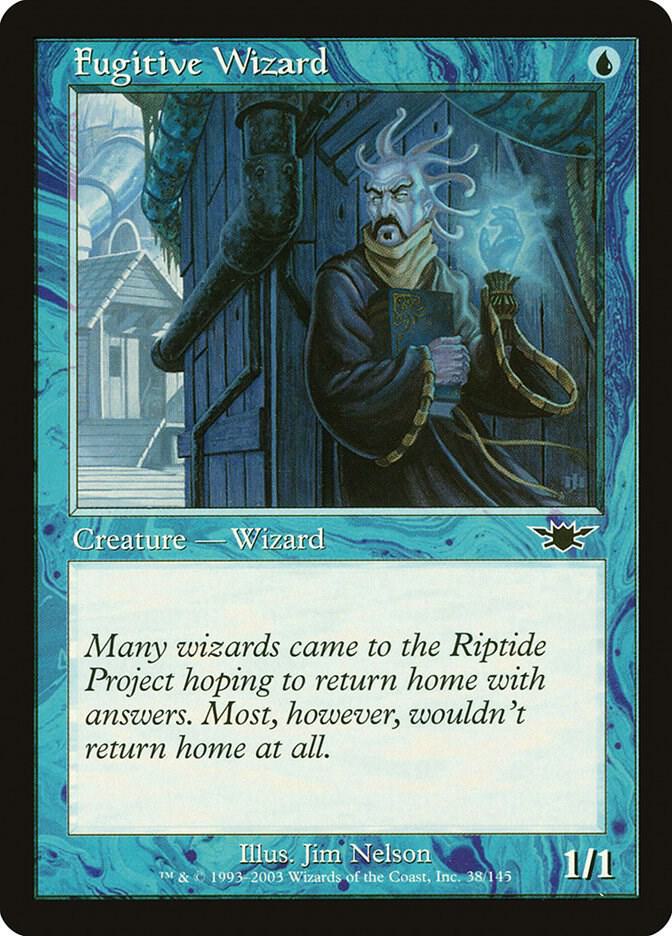 Fugitive Wizard 38 card from Legions