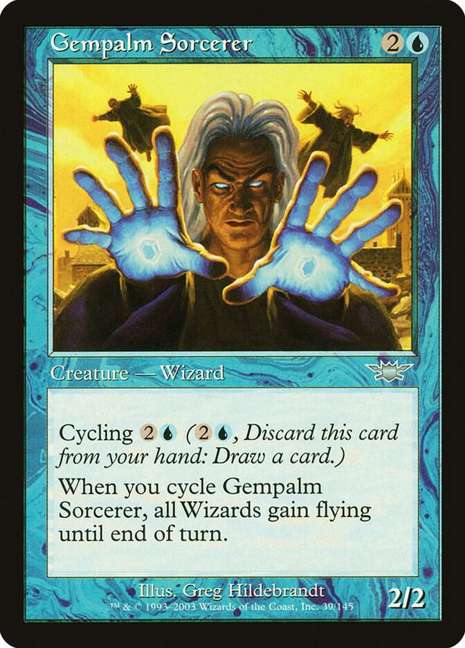 Gempalm Sorcerer 39 card from Legions