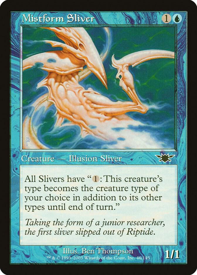Mistform Sliver 46 card from Legions