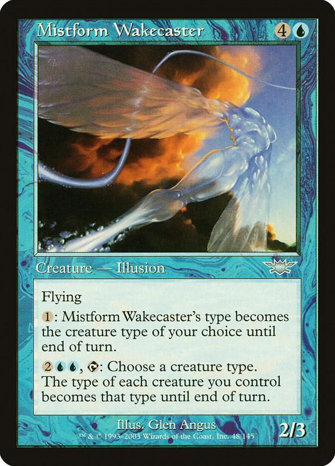 Mistform Wakecaster 48 card from Legions