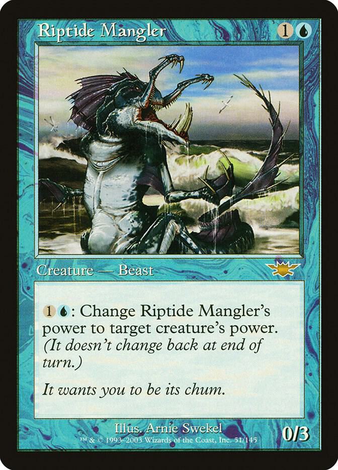 Riptide Mangler 51 card from Legions
