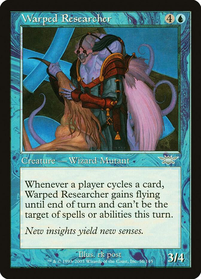 Warped Researcher 56 card from Legions